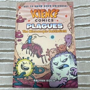 Like New Science Comics Book - Plagues The Microscopic Battlefield